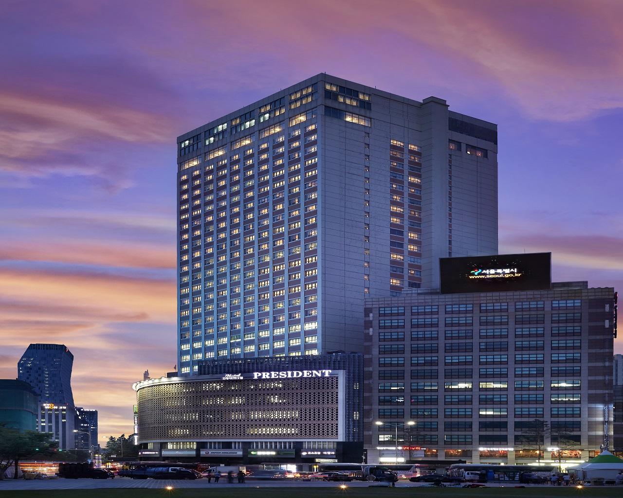 Hotel President Сеул Екстериор снимка